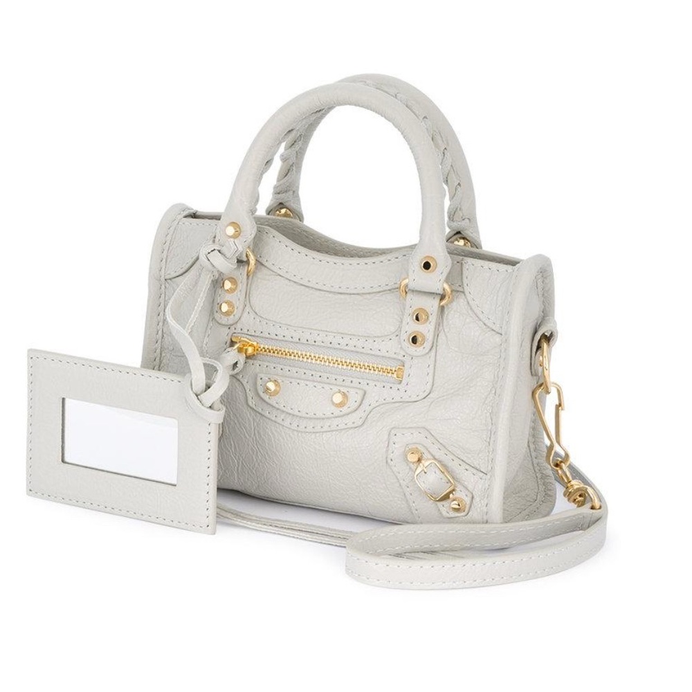 Balenciaga cream White City bag